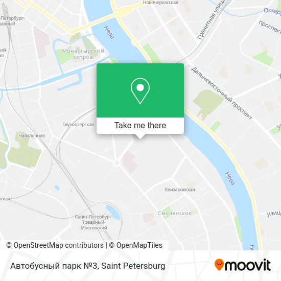 Автобусный парк №3 map