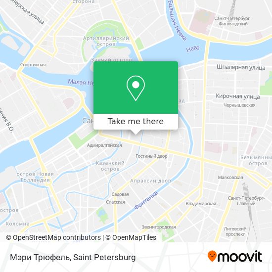 Мэри Трюфель map