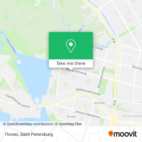 Полис map