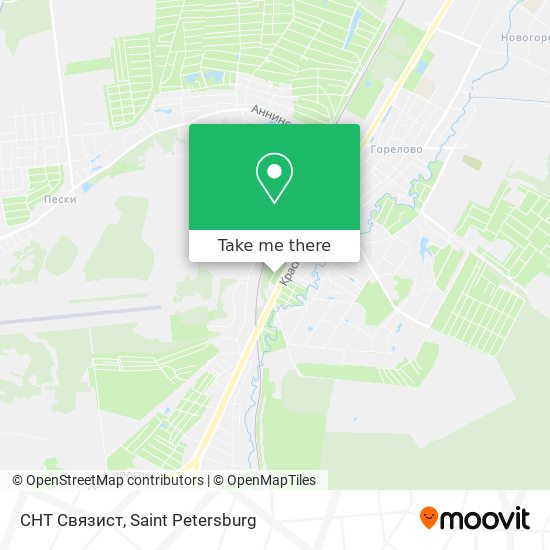 СНТ Связист map