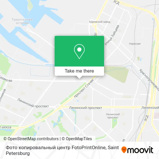 Фото копировальный центр FotoPrintOnline map