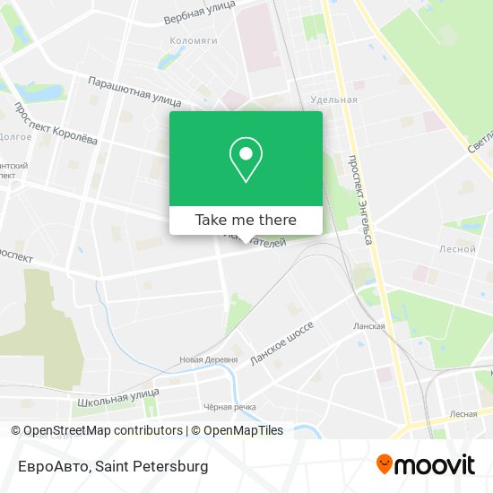 ЕвроАвто map