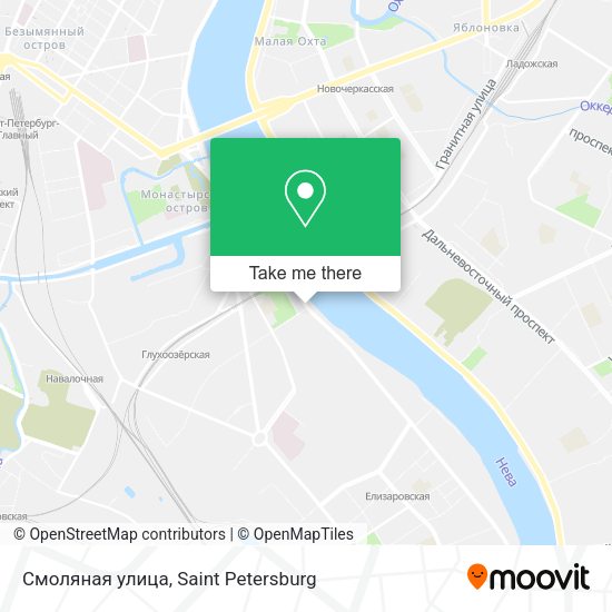 Смоляная улица map