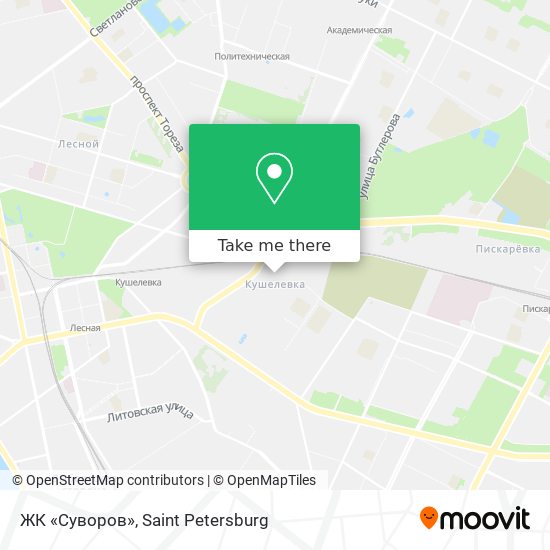 ЖК «Суворов» map