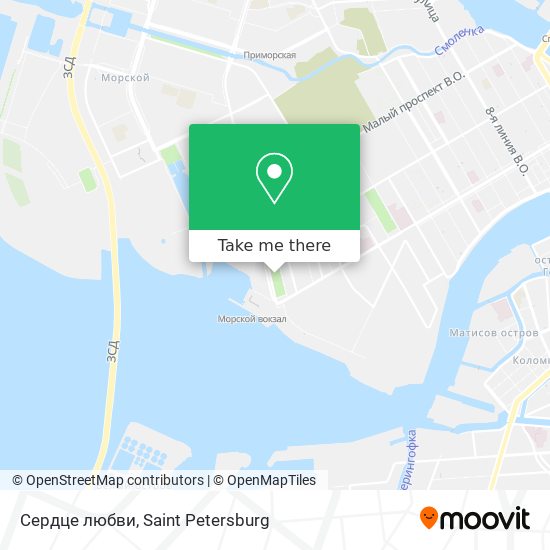 Сердце любви map