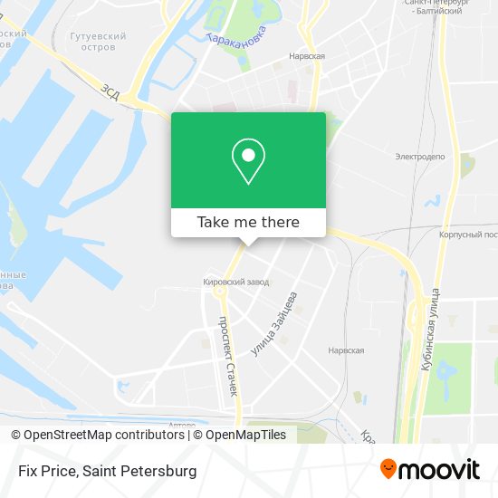Fix Price map