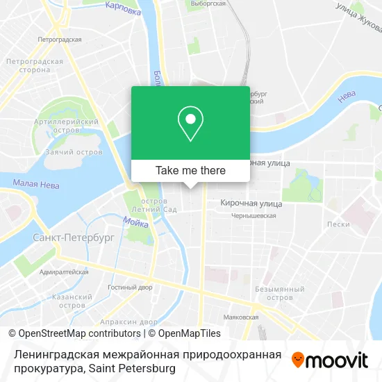 Ленинградская межрайонная природоохранная прокуратура map