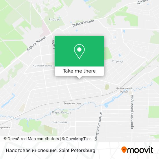 Налоговая инспекция map