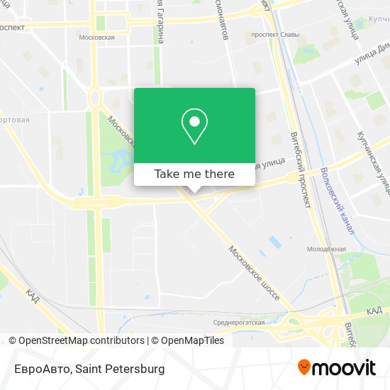 ЕвроАвто map