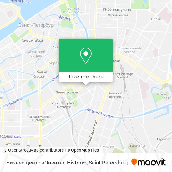 Бизнес-центр «Овентал History» map