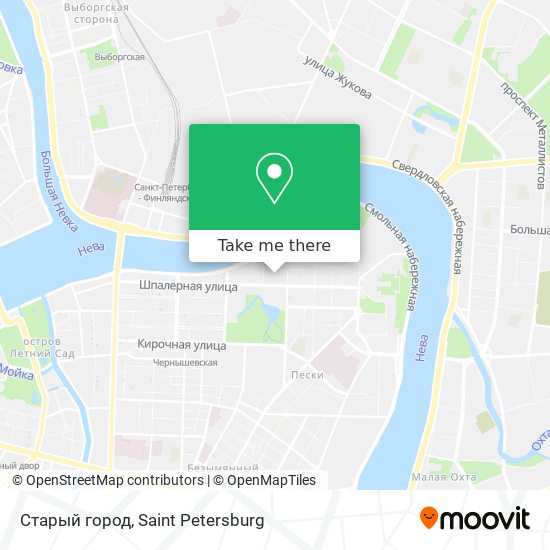 Старый город map