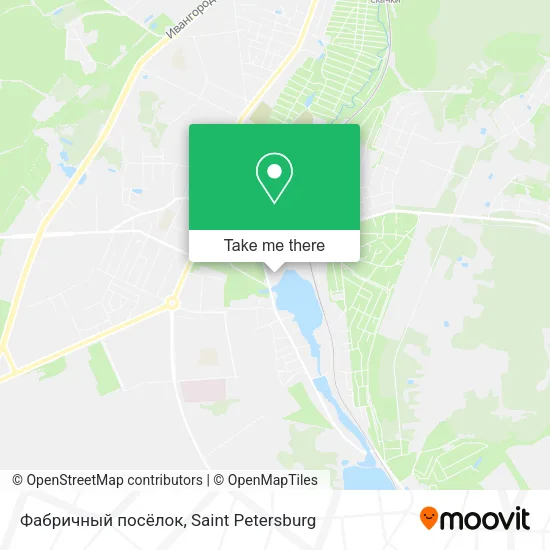 Фабричный посёлок map