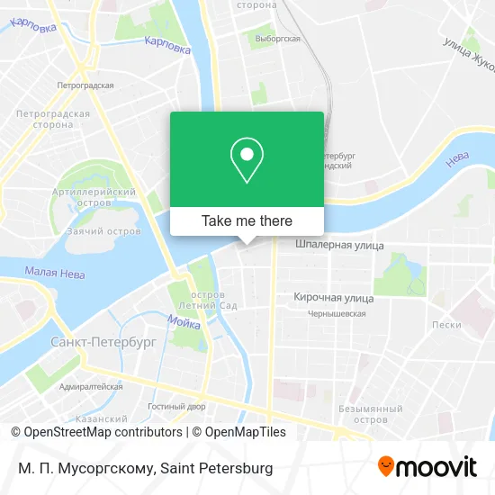 М. П. Мусоргскому map