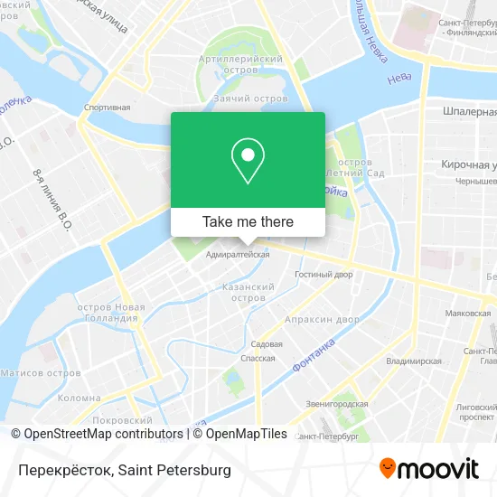 Перекрёсток map