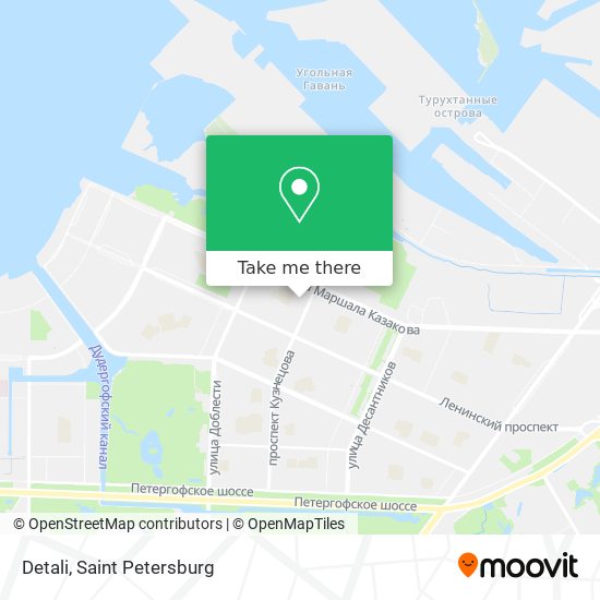 Detali map