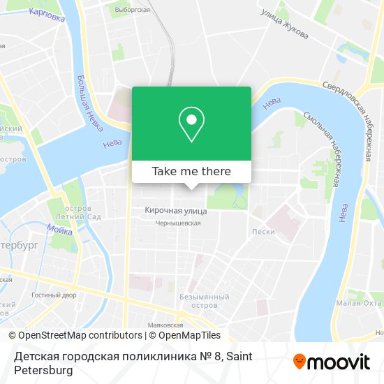 Детская городская поликлиника № 8 map