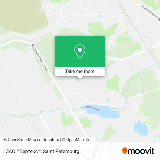 ЗАО ""Вертекс"" map