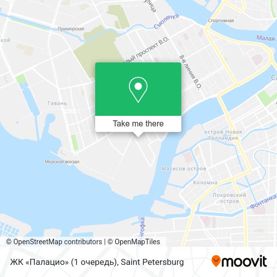 ЖК «Палацио» (1 очередь) map