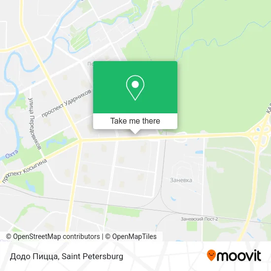 Додо Пицца map