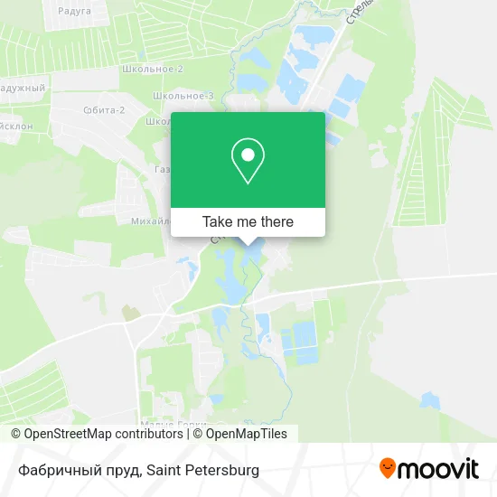 Фабричный пруд map