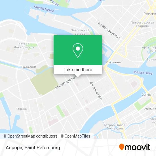 Аврора map