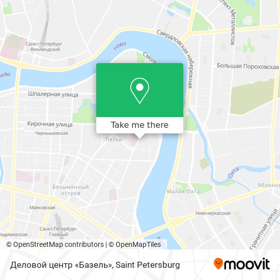 Деловой центр «Базель» map