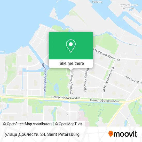 улица Доблести, 24 map