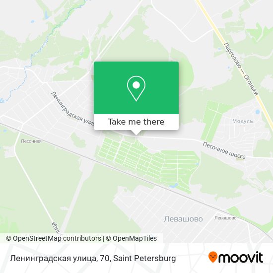 Ленинградская улица, 70 map