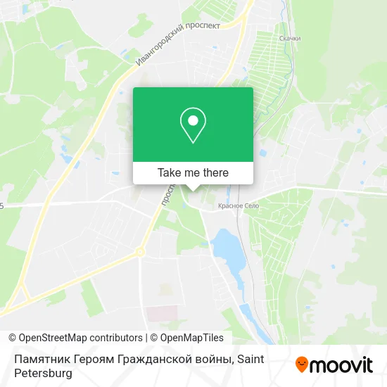 Памятник Героям Гражданской войны map