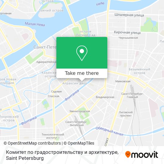 Комитет по градостроительству и архитектуре map