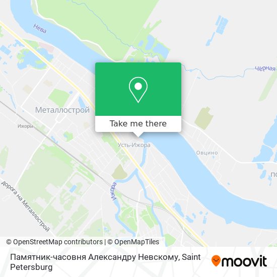 Памятник-часовня Александру Невскому map