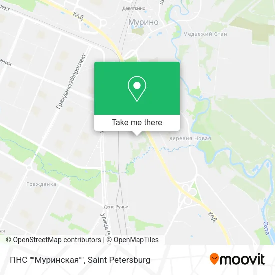 ПНС ""Муринская"" map