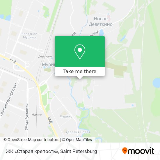 ЖК «Старая крепость» map