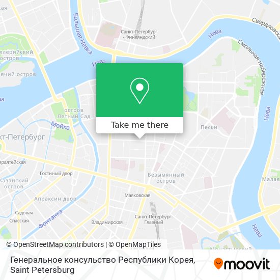 Генеральное консульство Республики Корея map