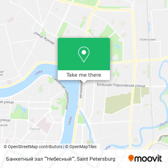 Банкетный зал ""Небесный"" map