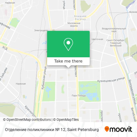 Отделение поликлиники № 12 map