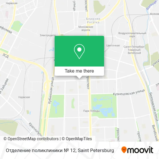 Отделение поликлиники № 12 map