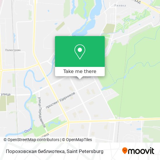 Пороховская библиотека map