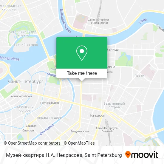 Музей-квартира Н.А. Некрасова map