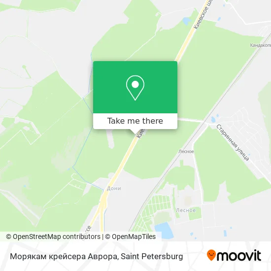 Морякам крейсера Аврора map