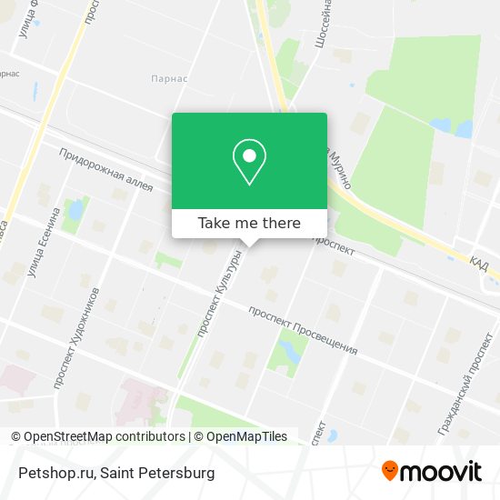Petshop.ru map