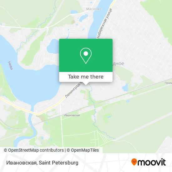 Ивановская map