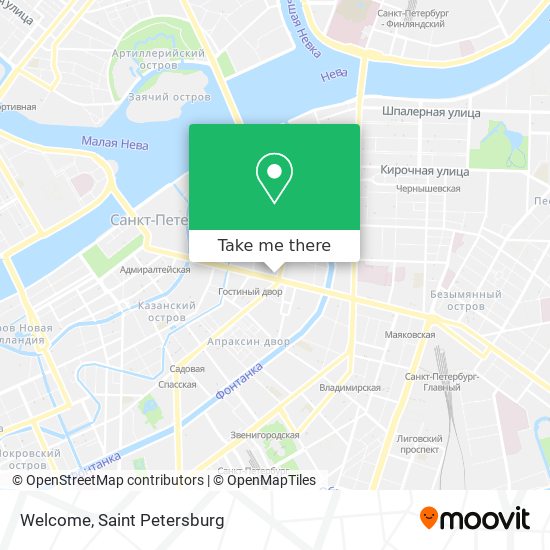 Welcome map