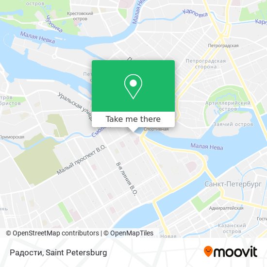 Радости map