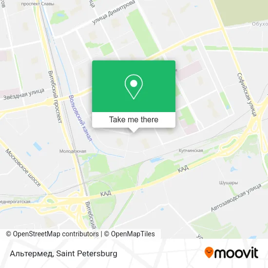 Альтермед map