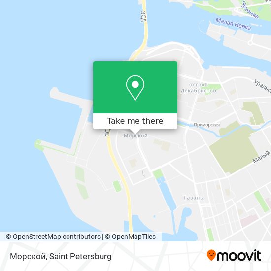 Морской map