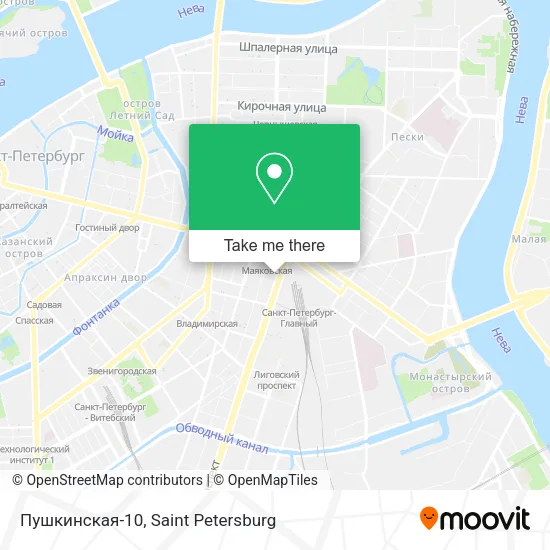 Пушкинская-10 map