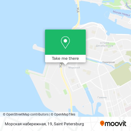 Морская набережная, 19 map