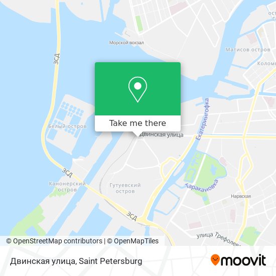 Двинская улица map