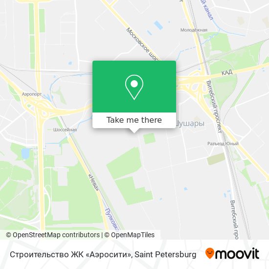 Строительство ЖК «Аэросити» map